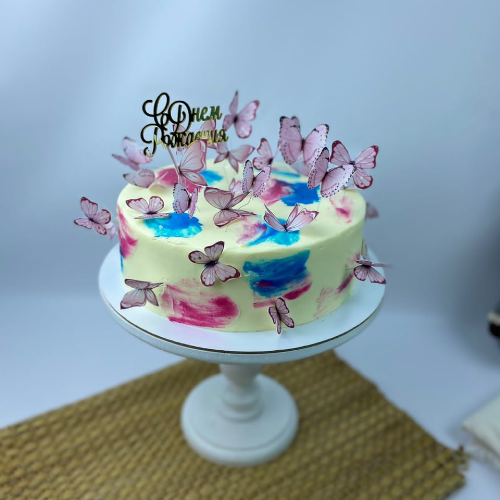 Бабочки - кондитерская Кондитерская Сита Рама в Комсомольск-на-Амуре заказать торт десерт пирожное онлайн