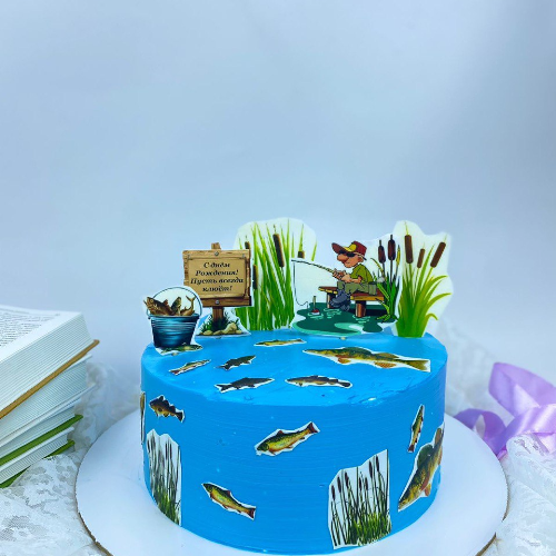 Рыбаку - кондитерская Кондитерская Сита Рама в Комсомольск-на-Амуре заказать торт десерт пирожное онлайн