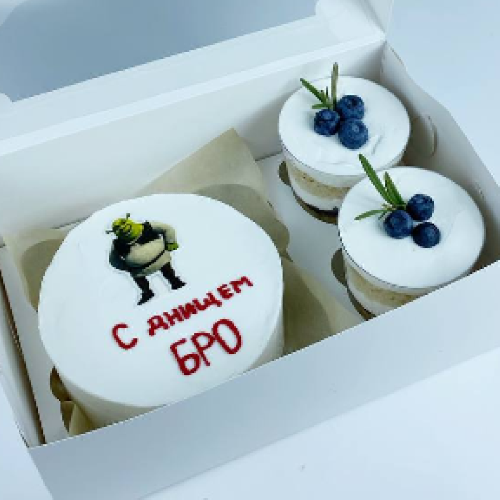 Набор бенто + трайфлы - кондитерская Кондитерская Сита Рама в Комсомольск-на-Амуре заказать торт десерт пирожное онлайн