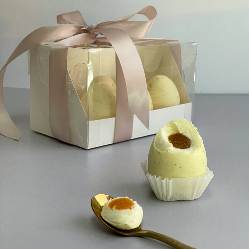 Муссовые яйца фото 3 кондитерская MANUCHO Bakery в Москва заказать торт десерт