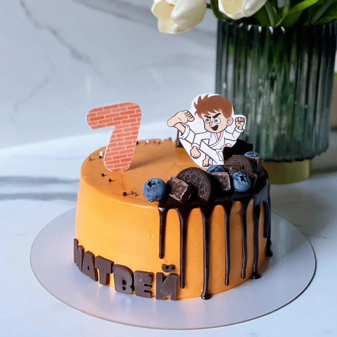 Тхэквондо - кондитерская Sweet Market в Комсомольск-на-Амуре заказать торт десерт пирожное онлайн