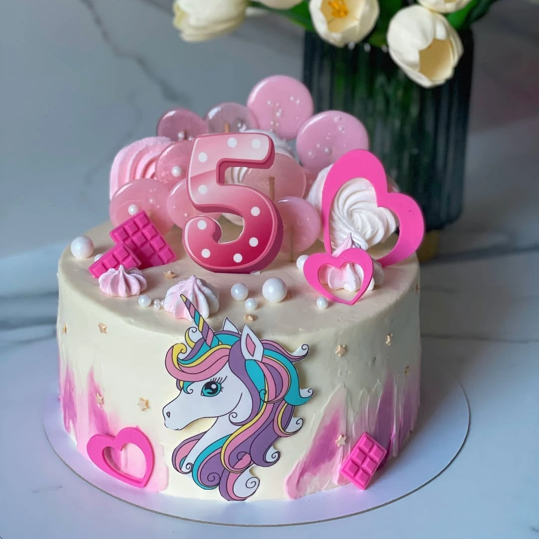 Розовый единорог - кондитерская Sweet Market в Комсомольск-на-Амуре заказать торт десерт пирожное онлайн
