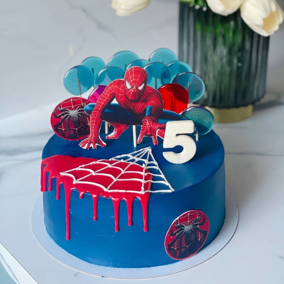 Бенто человек паук - кондитерская Sweet Market в Комсомольск-на-Амуре заказать торт десерт пирожное онлайн