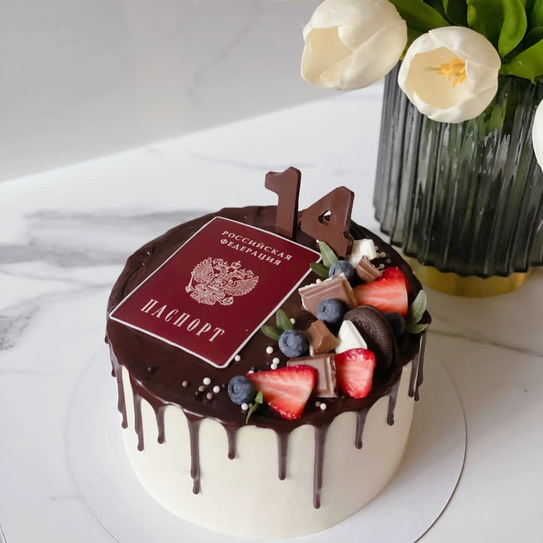 Бенто 14 лет - кондитерская Sweet Market в Комсомольск-на-Амуре заказать торт десерт пирожное онлайн