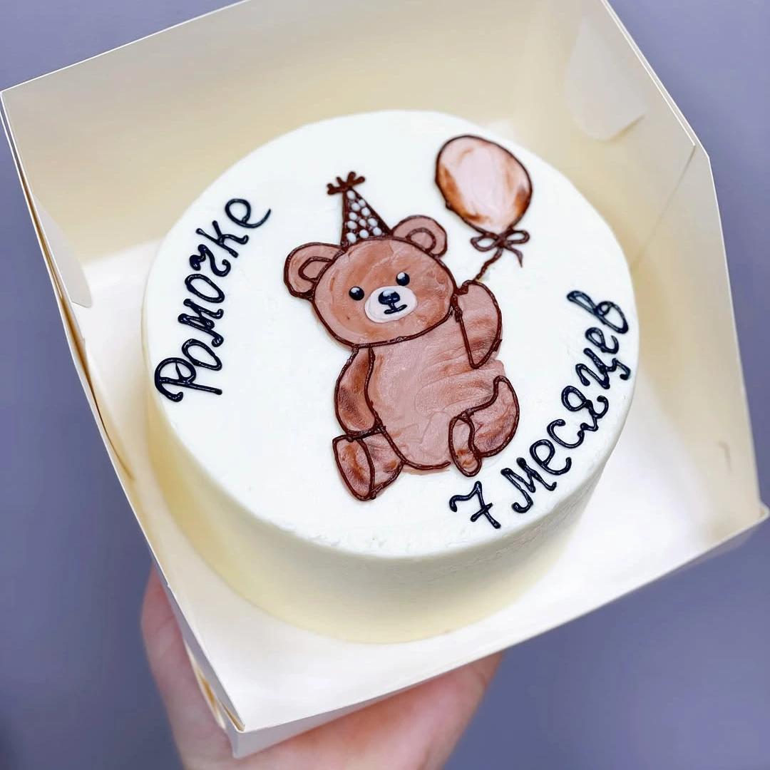 Бенто Мишка - кондитерская Sweet Market в Комсомольск-на-Амуре заказать торт десерт пирожное онлайн